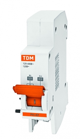 TDM ELECTRIC SQ0206-0198 Расцепитель независимый РН47 на DIN-рейку TDM